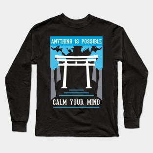 anything is possible calm your mind recolor 08 Long Sleeve T-Shirt